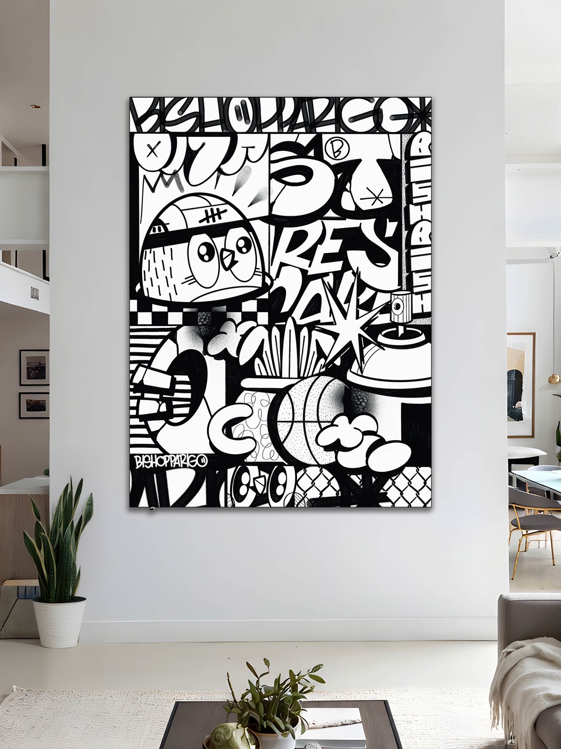 Duck records - 150X200cm