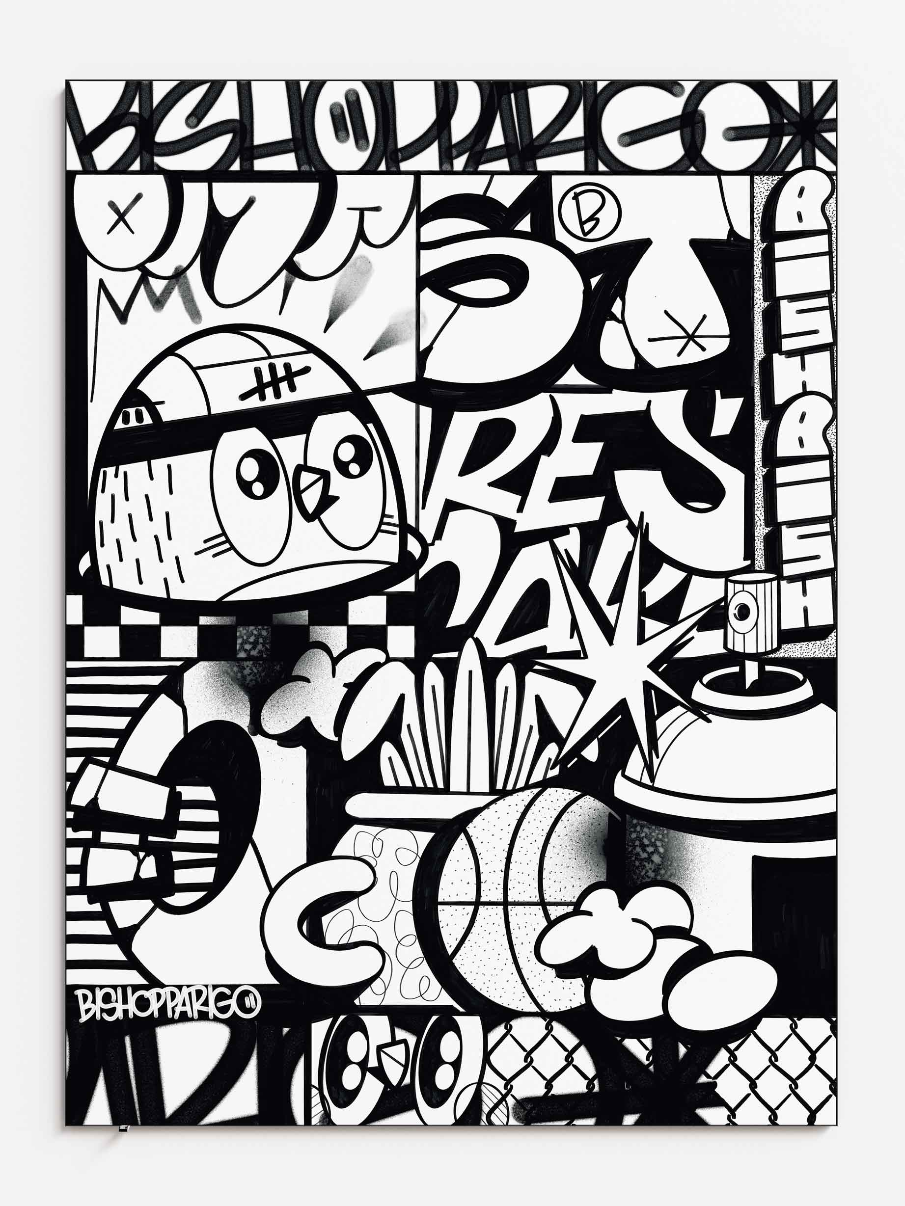 Duck records - 150X200cm