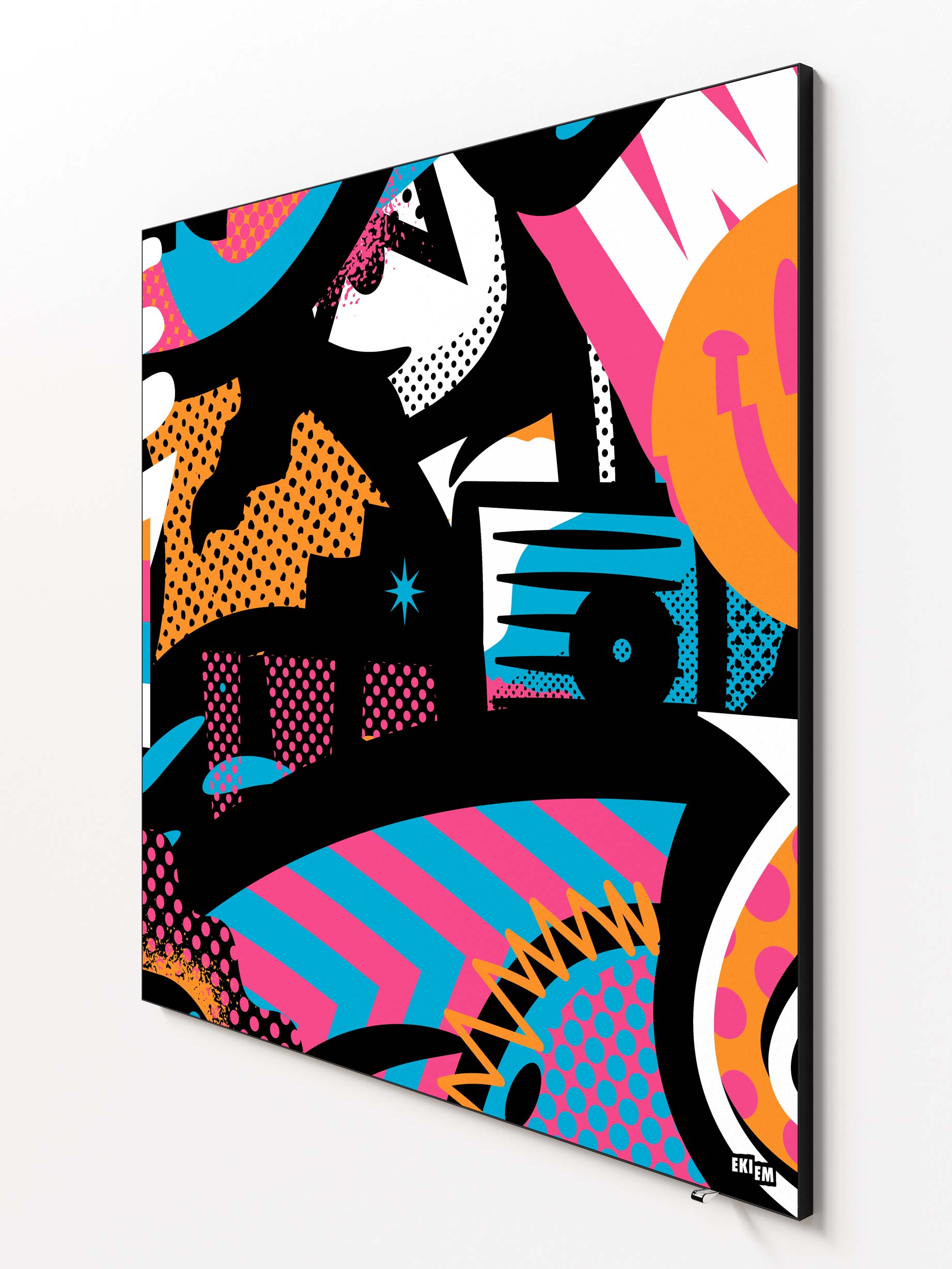 Hors les murs - 120x120cm