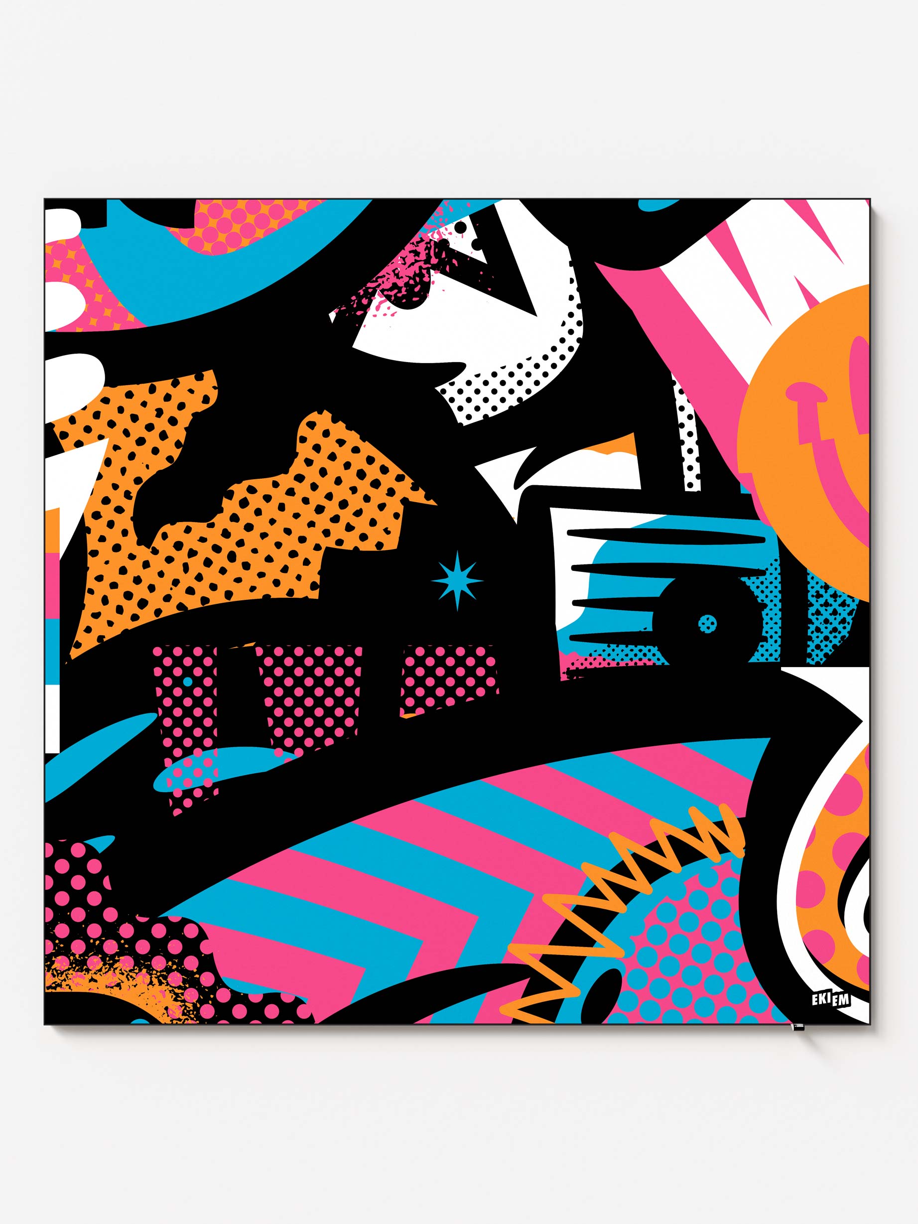 Hors les murs - 120x120cm