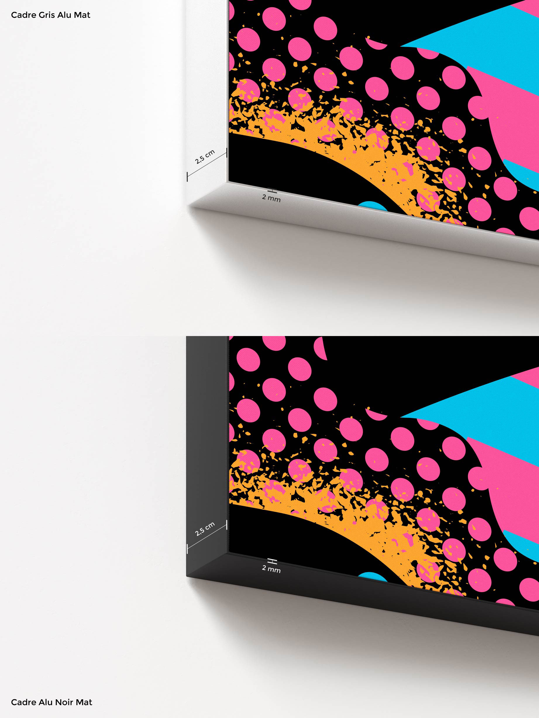 Hors les murs - 120x120cm