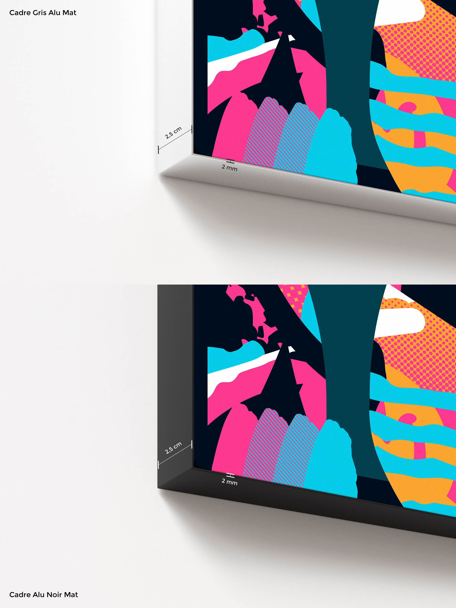 In a silent way - 80X110cm