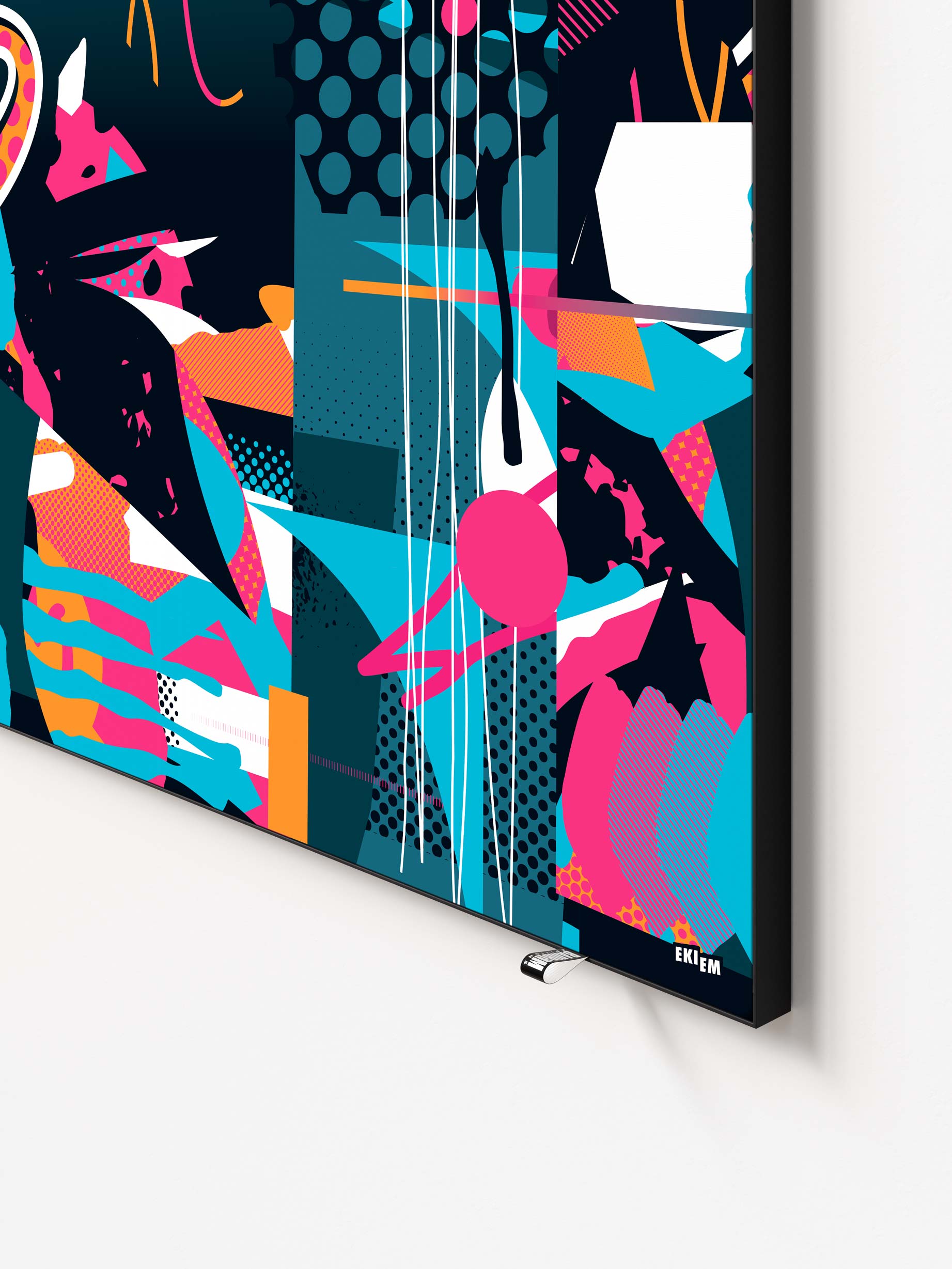 In a silent way - 80X110cm