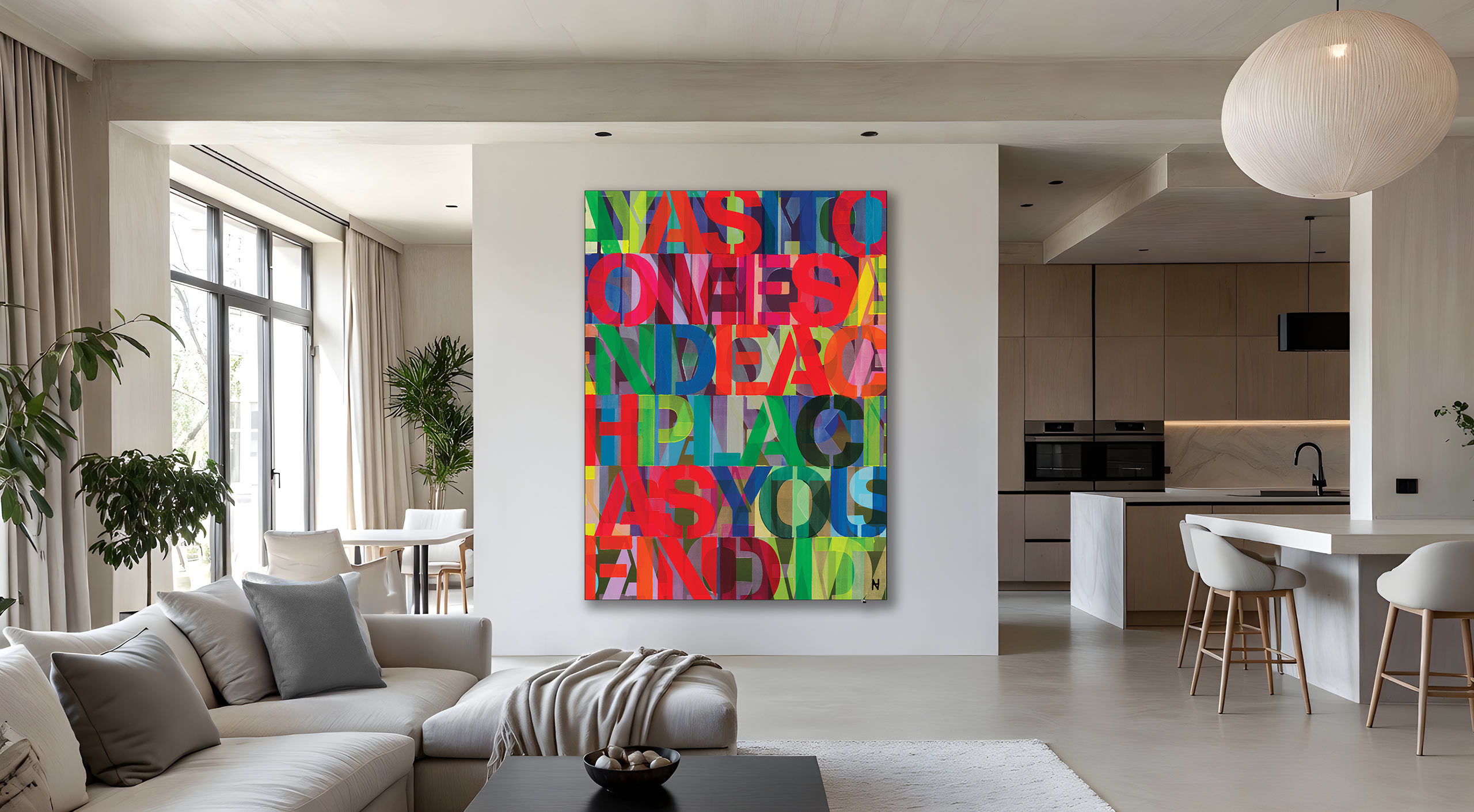 As you find it - 150x200cm