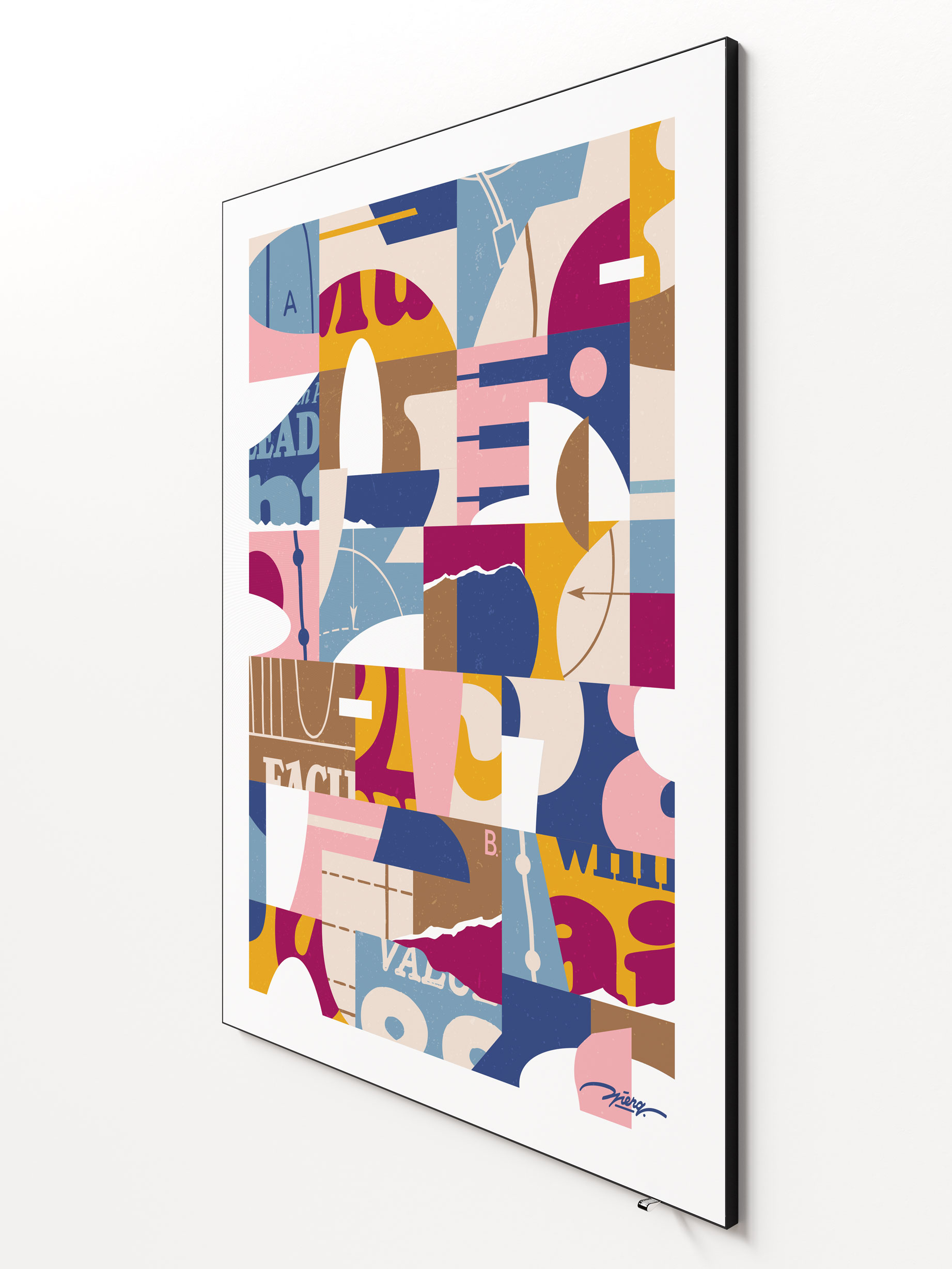 Into the sound - 110x150cm