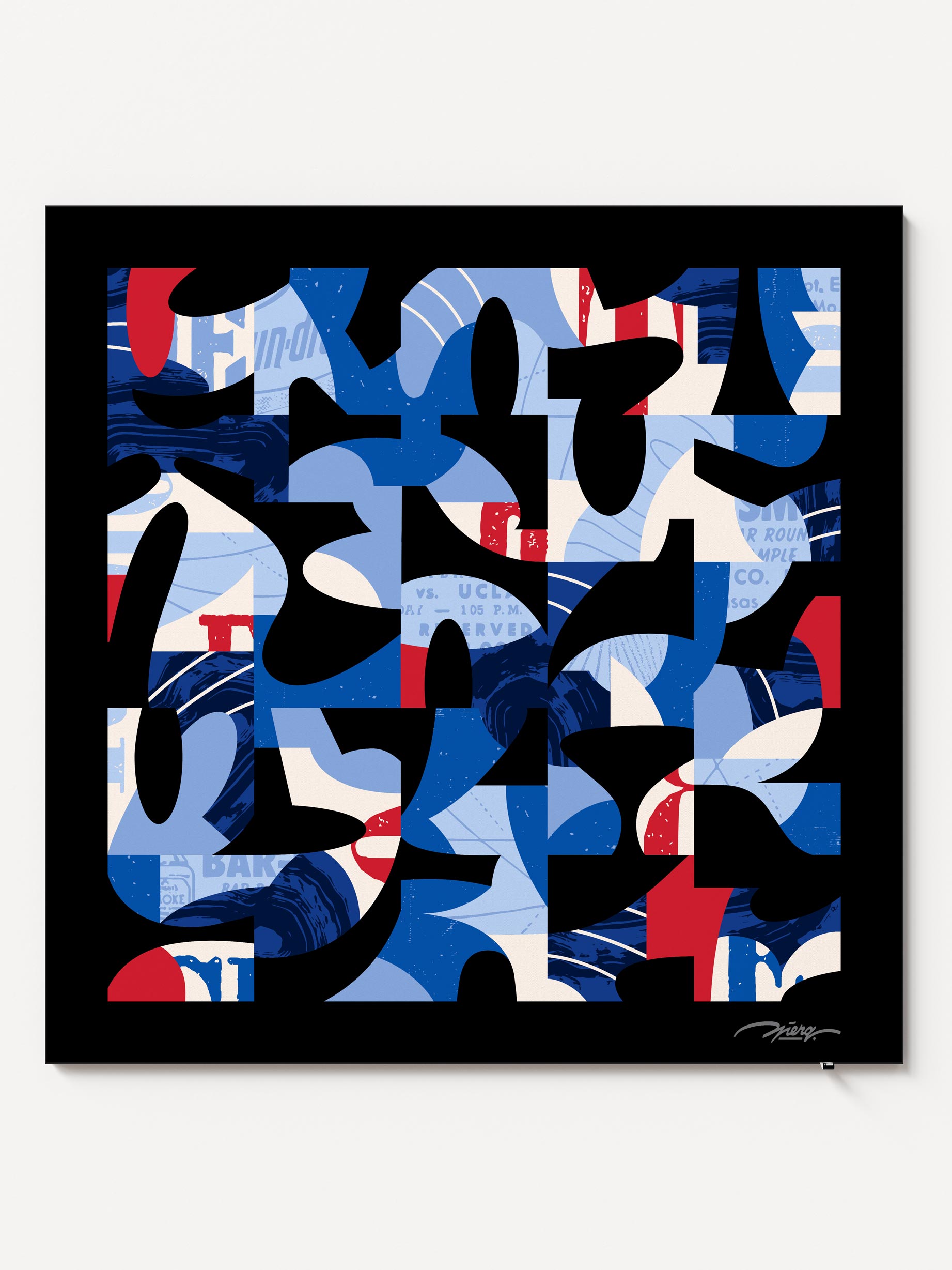 Lost horizon - 120x120cm