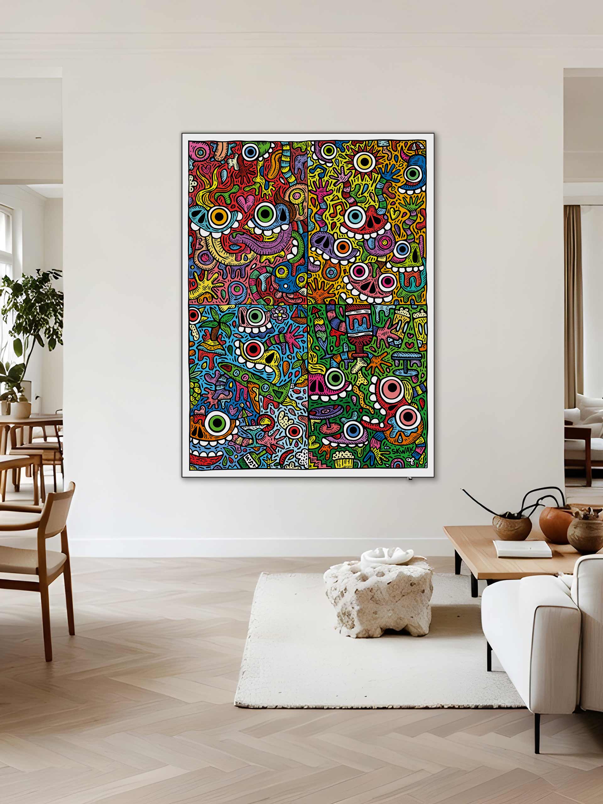 Euphorie des maniacs - 110x150cm