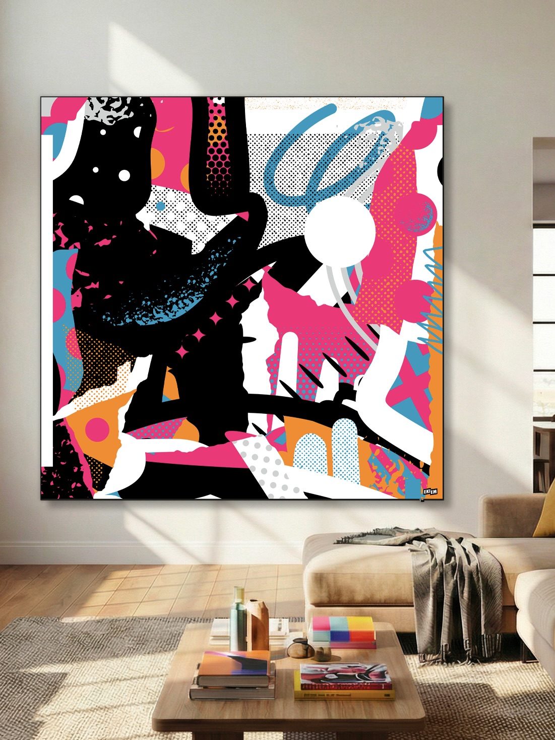 Vertigo -200x200cm