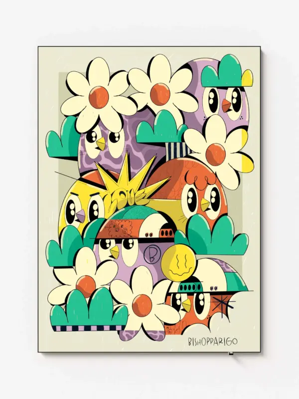 Bish camp - 80x110cm