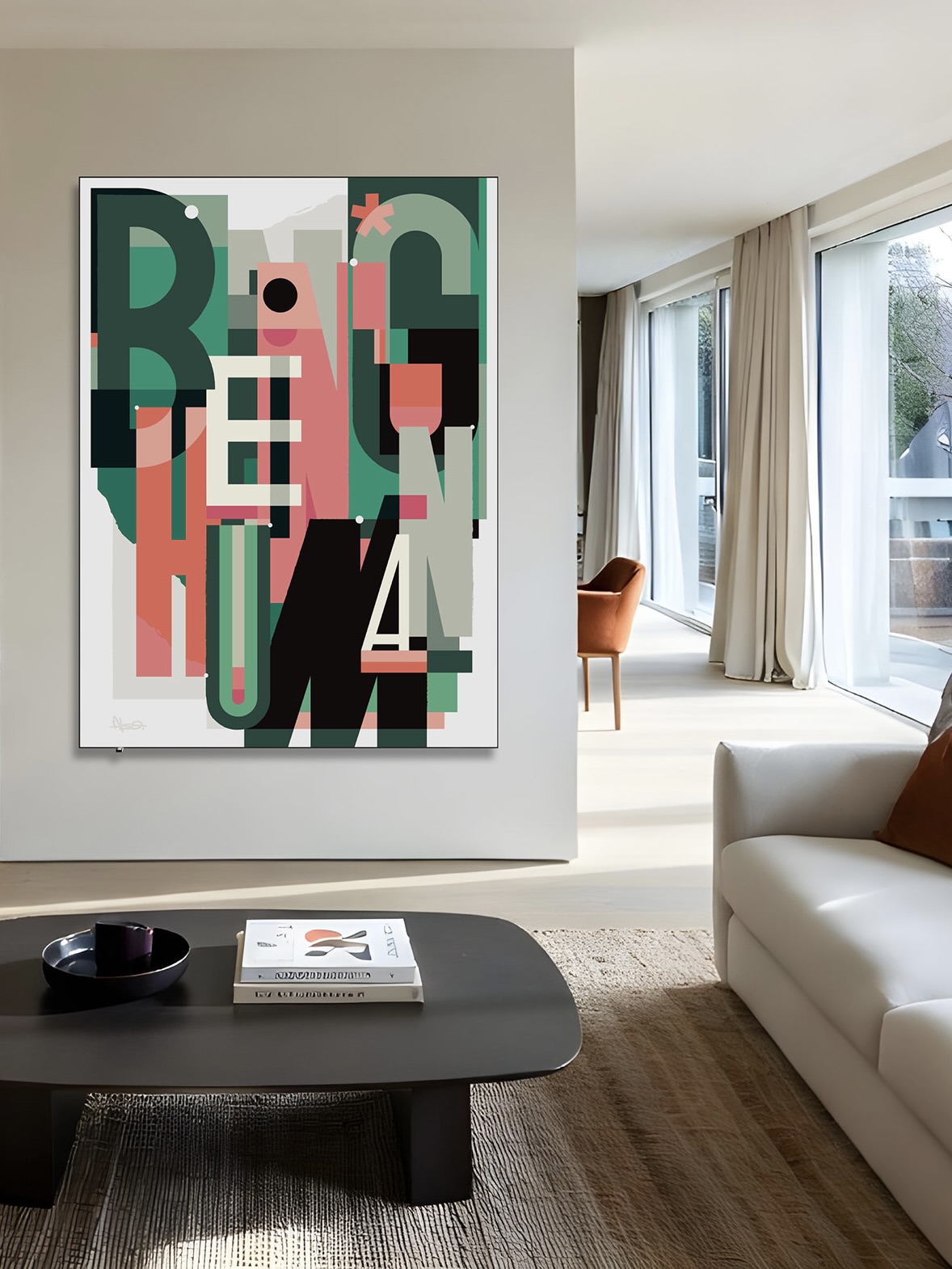 Human - 110x150cm