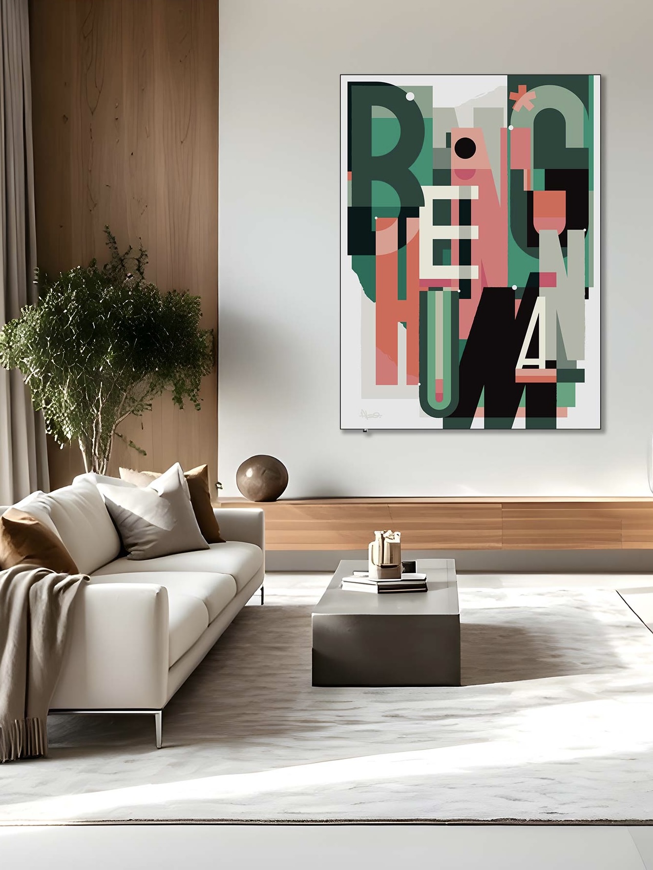 Human - 110x150cm