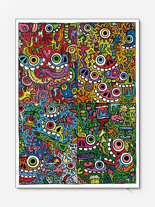 Euphorie des Maniacs - 110x150cm
