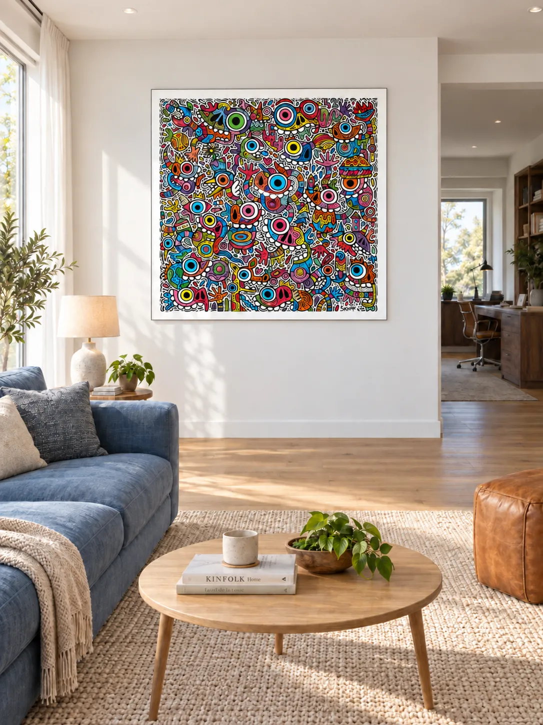 Maniac Weekend - 120x120cm