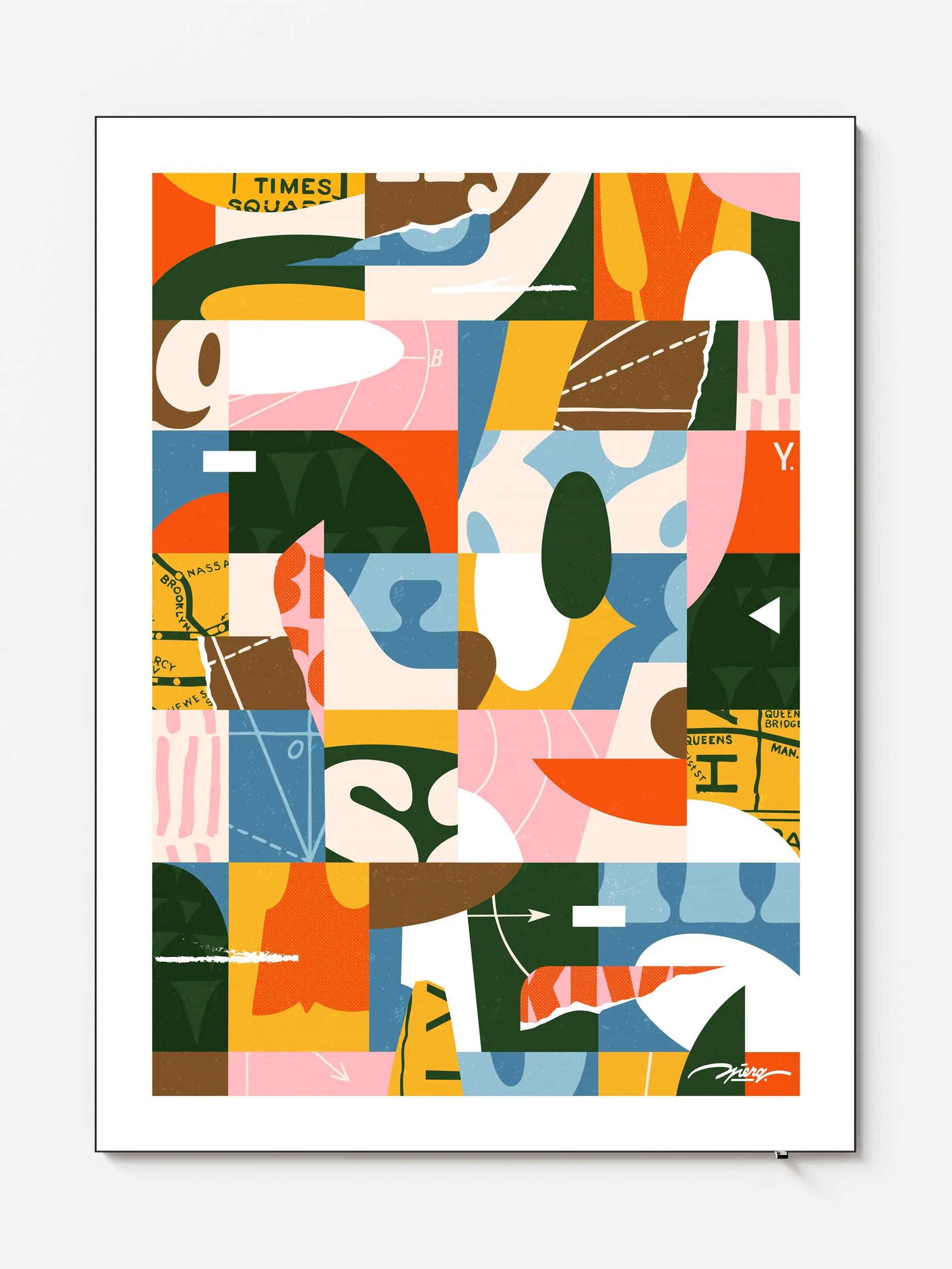 Brooklyn Zoo - 110x150cm