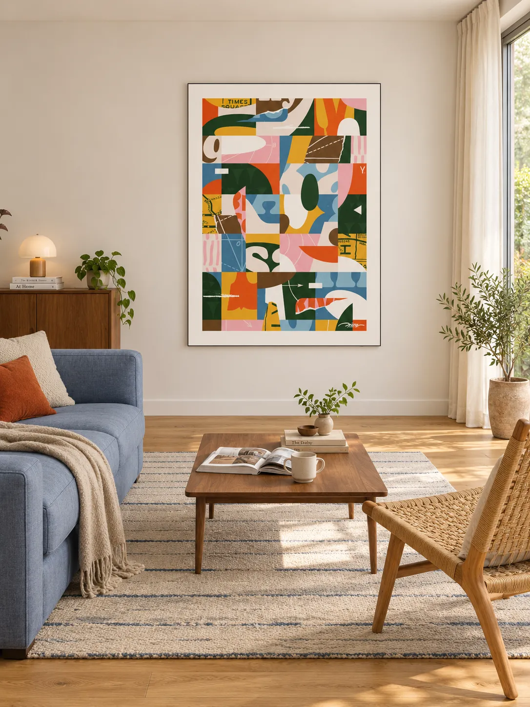 Brooklyn Zoo - 110x150cm