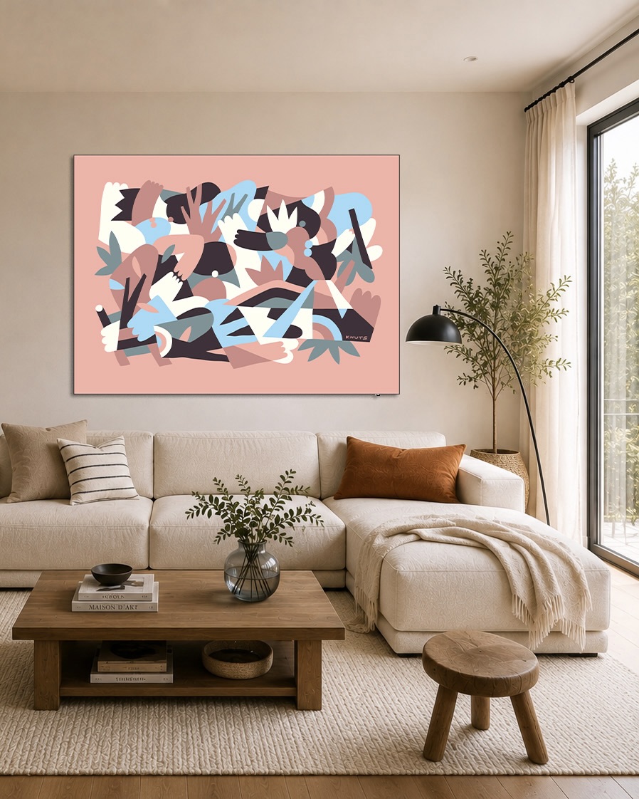 Carefree Dance - 150x110cm