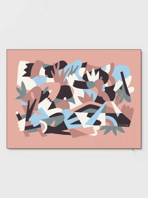 Carefree Dance - 150x110cm